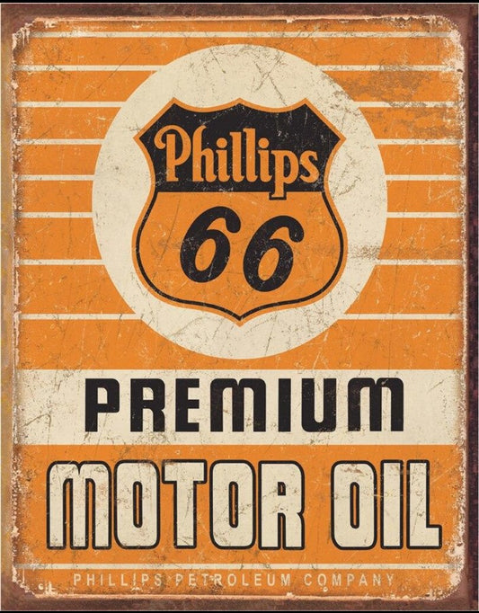 Phillips 66 Premium Oil Sign