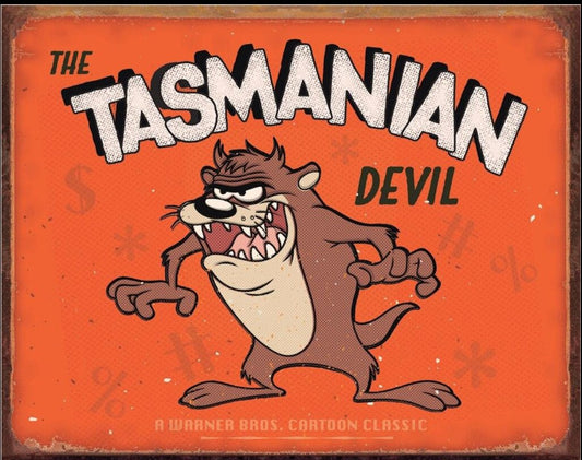 Tasmanian Devil Sign