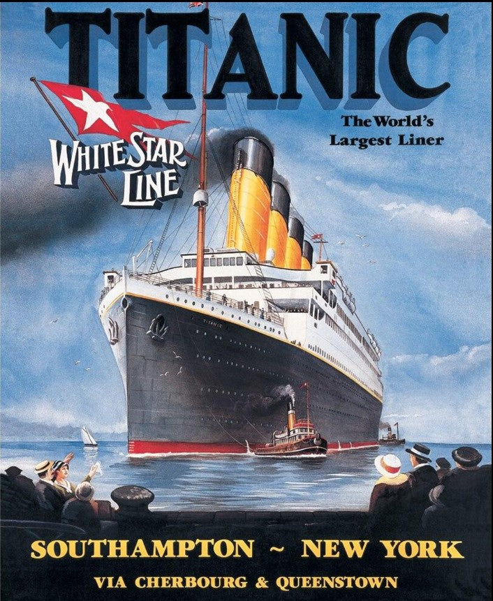 Titanic - White Star Sign
