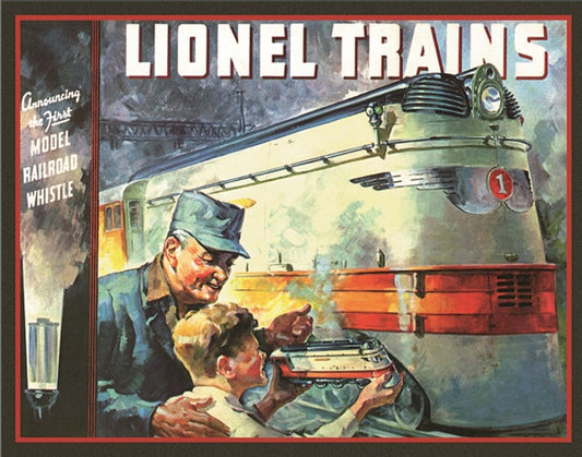 Lionel 1935 Cover Sign