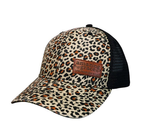 Women's Hat - Amazing Grace Leopard