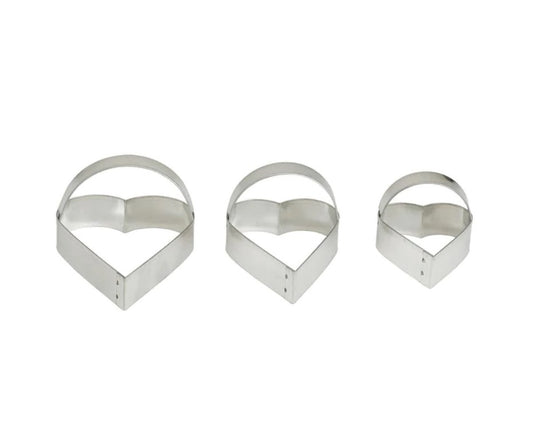 Mrs. Anderson's Heart Cookie Cutter - Set of 3
