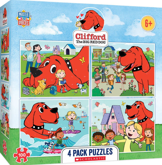 "Clifford 4 Pack - 100 Piece Puzzle
