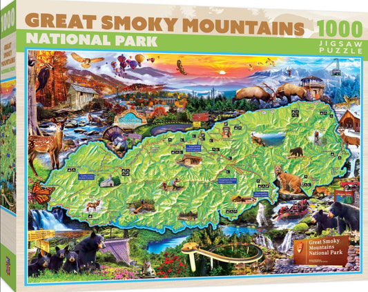 Great Smoky Mountains National Park - 1000 Piece Puzzle