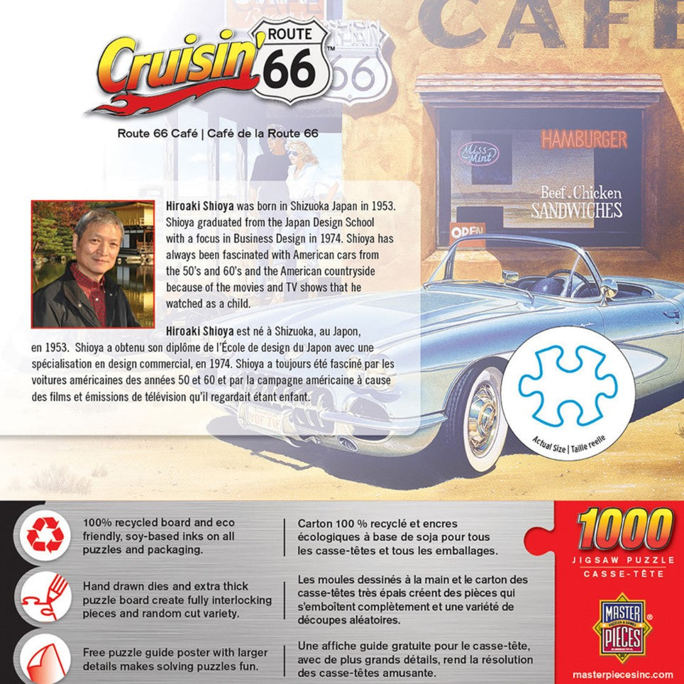 "Route 66 Café" - 1000 Piece Puzzle