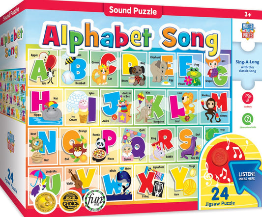 Sound Puzzle: "Alphabet Song" - 24 Piece Puzzle