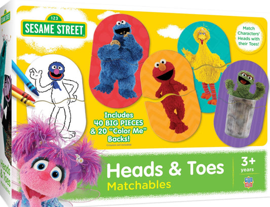 Sesame Street "Heads and Toes" Matching Game