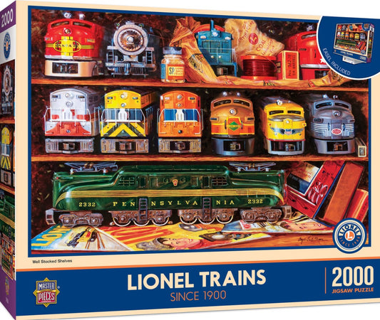 Lionel "Well Stocked Shelves" - 2000 Piece Puzzle