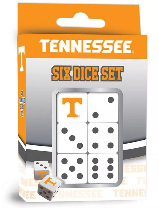 UT Tennessee Dice Set