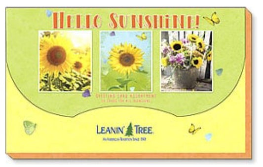 Leanin Tree Card Assortment - Hello Sunshine