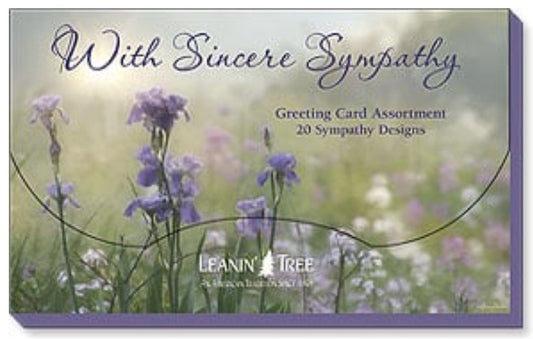 Leanin Tree Card Assortment - With Sincere Sympathy