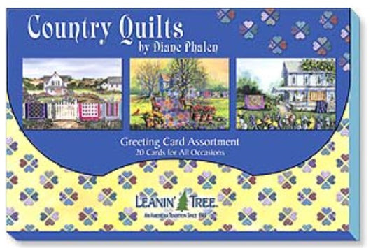 Leanin Tree Card Assortment - Country Quilts