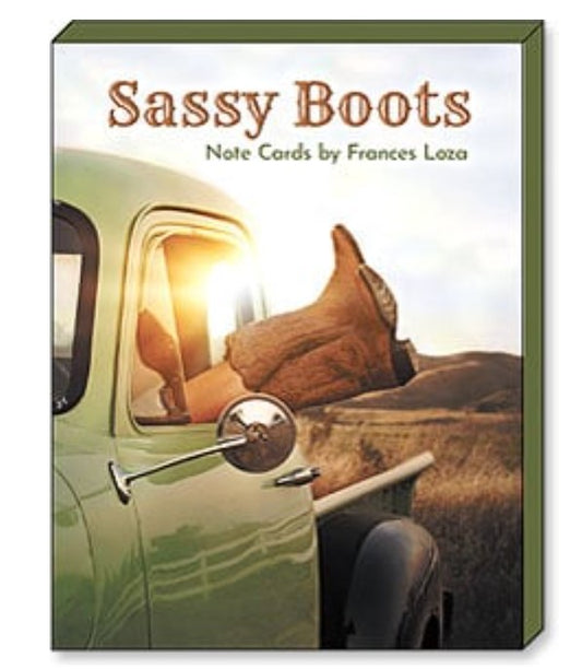 Leanin Tree Note Card Assortment - Sassy Boots
