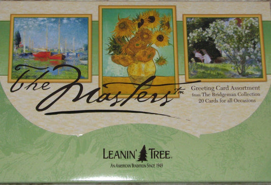 Leanin Tree Card Assortment - The Masters