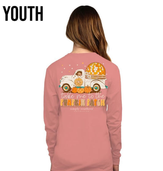 Girls Youth Truck Long Sleeve T-Shirt