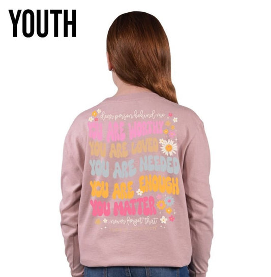Girls Youth You Are Long Sleeve T-Shirt