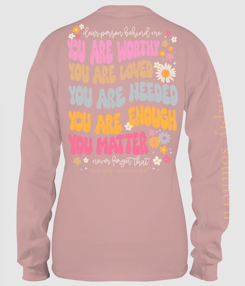 Girls Youth You Are Long Sleeve T-Shirt