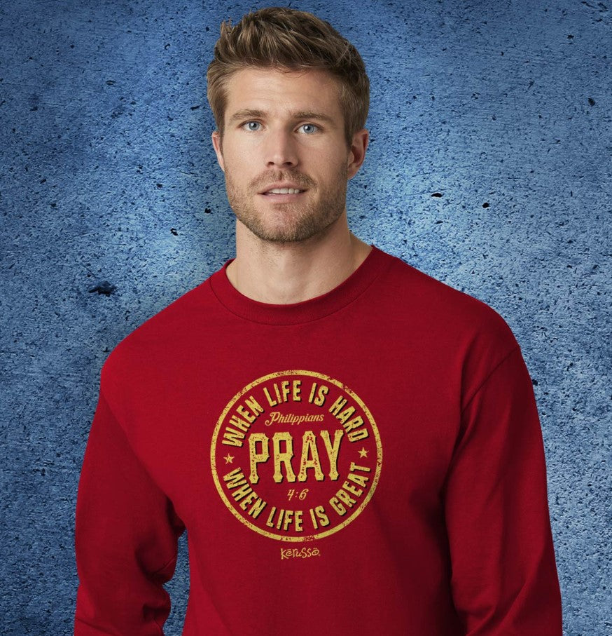 Men's Pray & Pray Long Sleeve T-Shirt