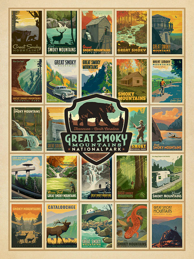Great Smoky Mountains - 500 Piece Puzzle