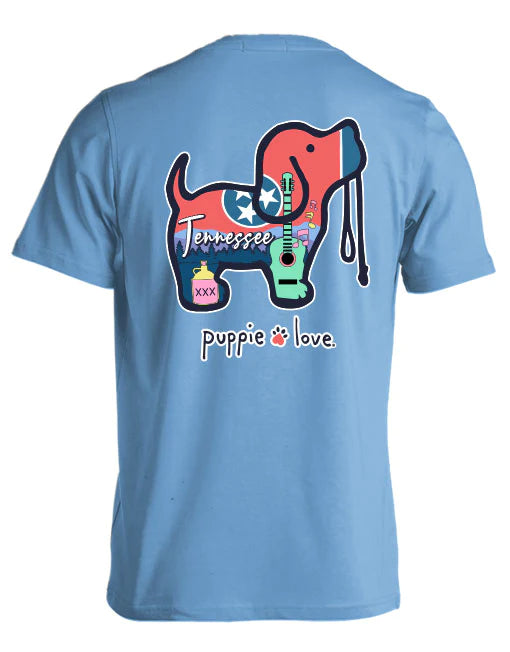 Pastel Tennessee Pup Short Sleeve T-Shirt
