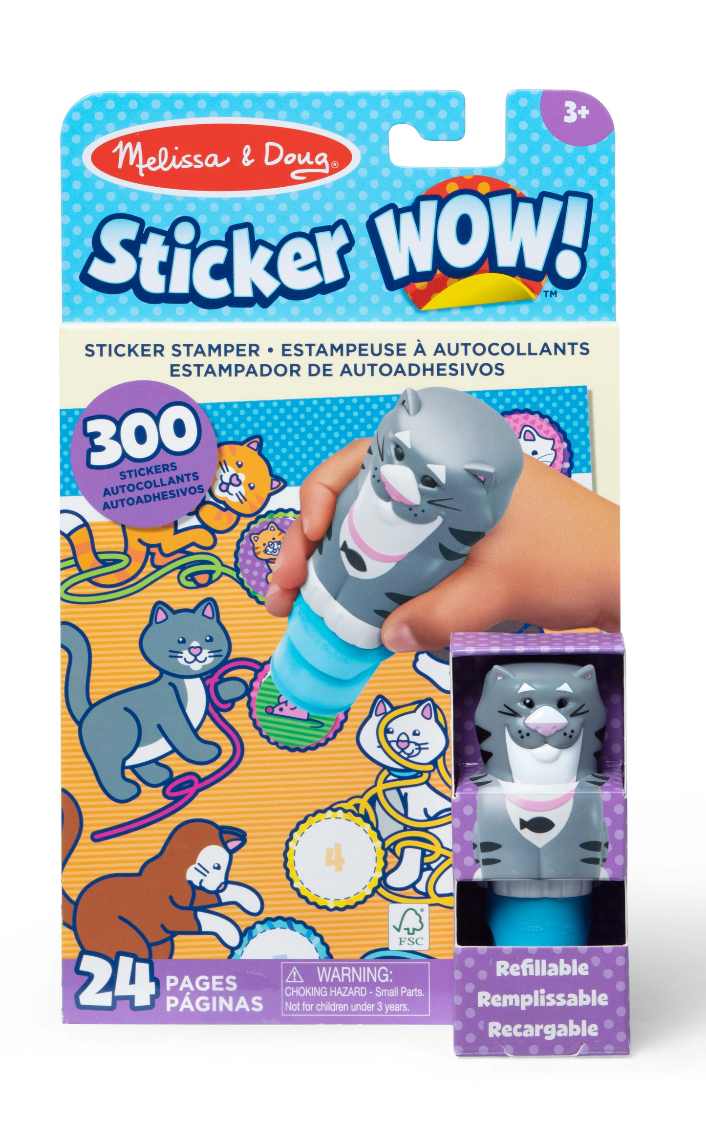 Sticker WOW! Activity Pad & Sticker Stamper - Cat