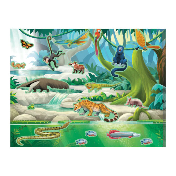 Reusable Sticker Pad - Jungle & Savanna