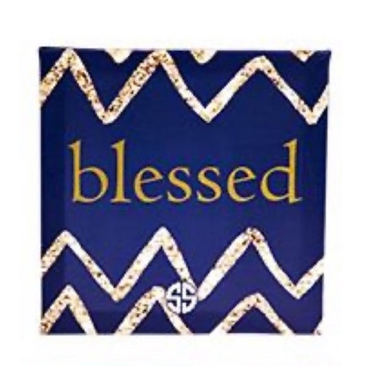Blessed Canvas Sign