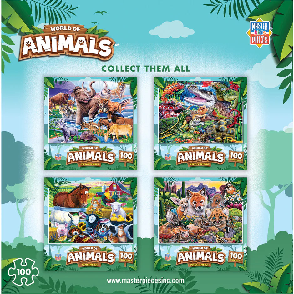 World Of Animals - Dinosaur Friends Kids Puzzle