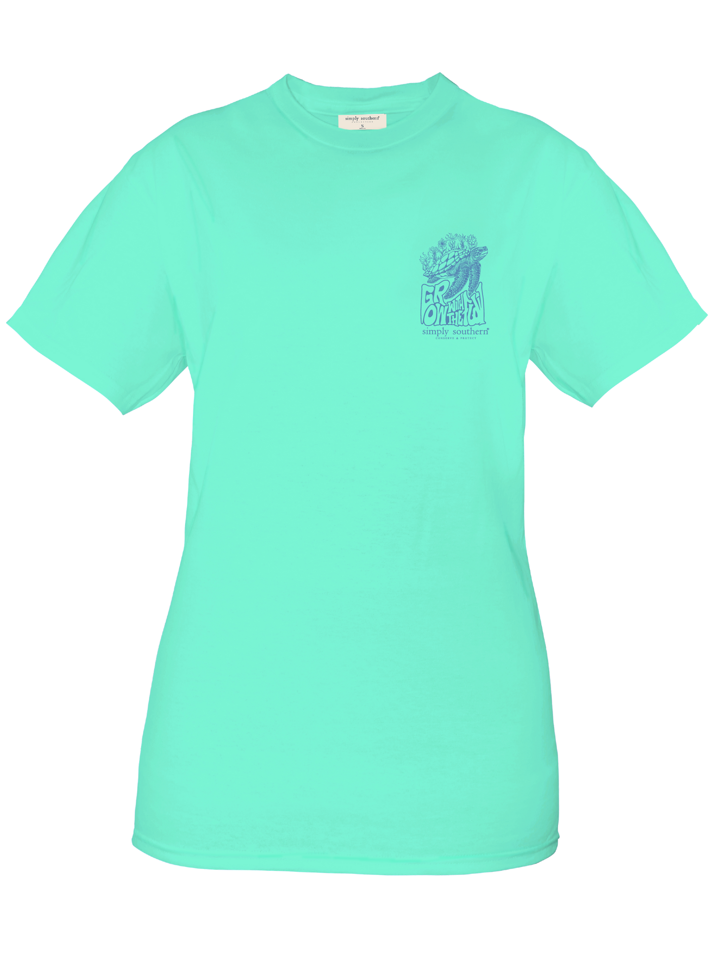 Girls Youth Grow With The Flow Short Sleeve T-Shirt