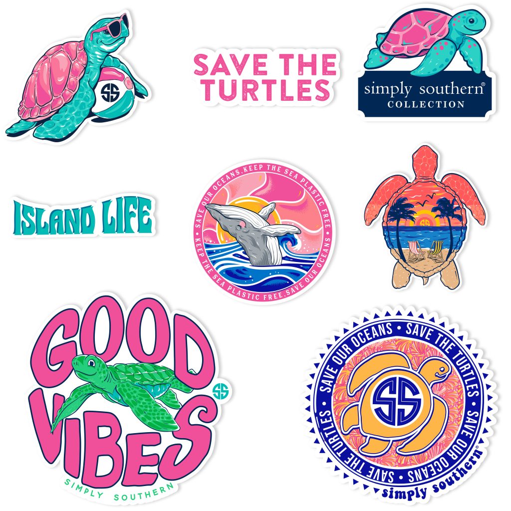 Stickers - Pack of 8