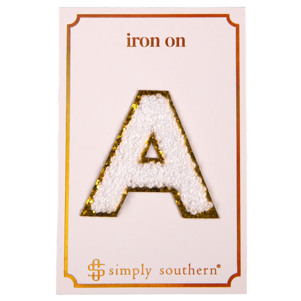 Iron-on Initials